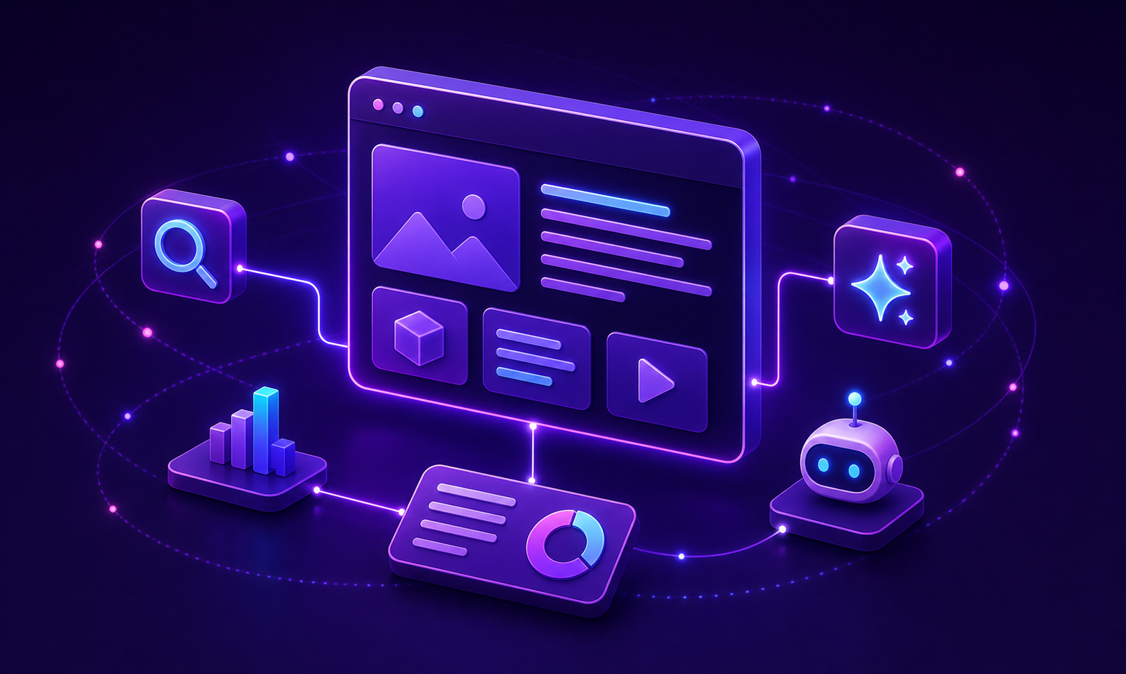 Website được tối ưu để công cụ tìm kiếm và AI hiểu nội dung